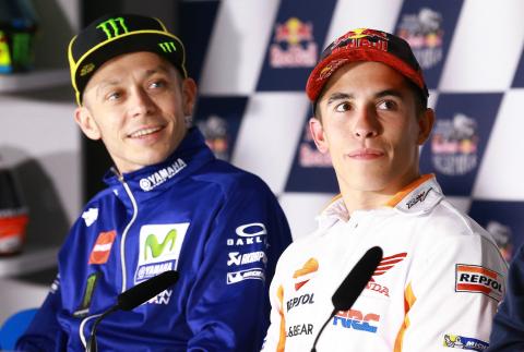 Rossi, Marquez, Spanish MotoGP