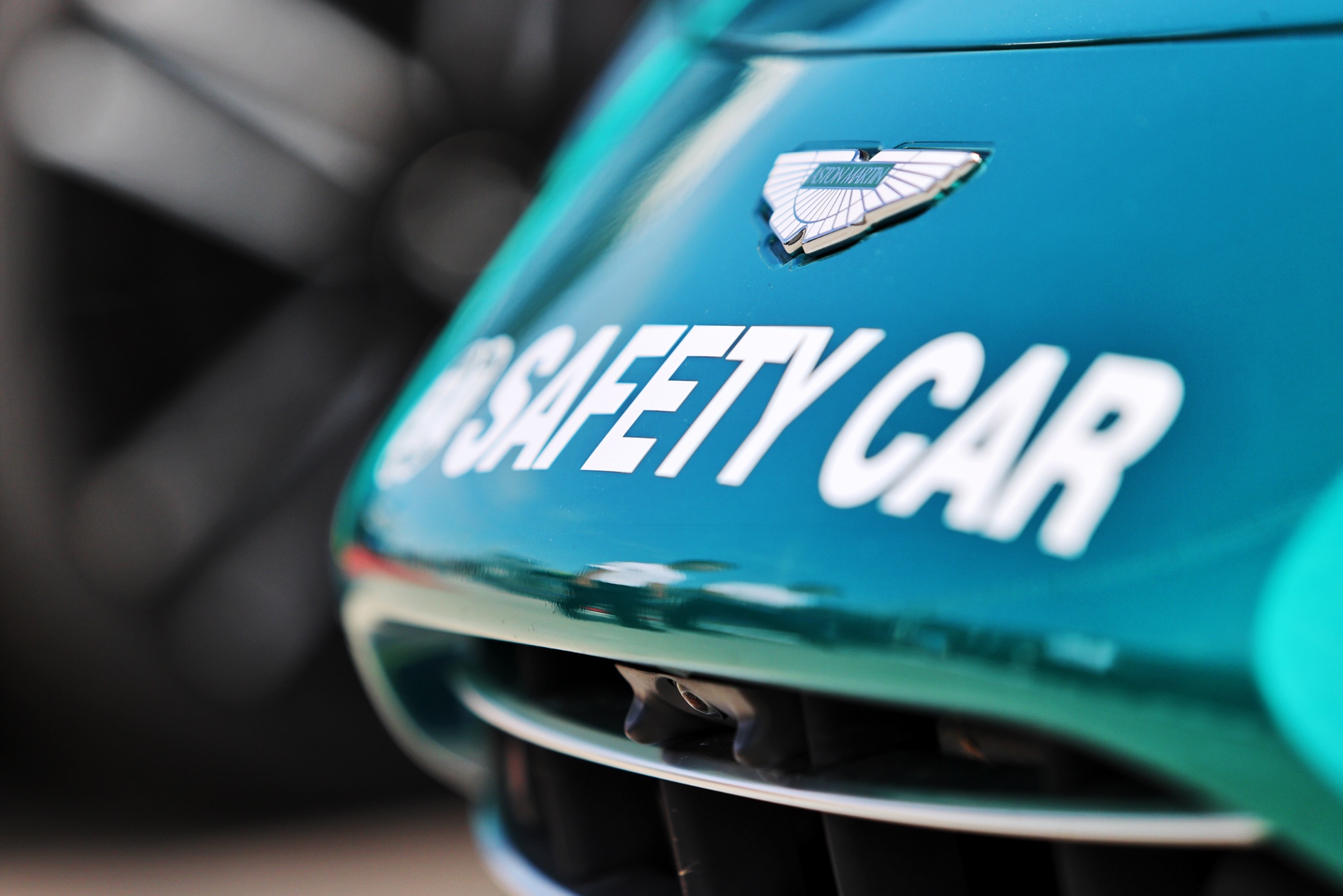 Aston Martin FIA Safety Car. Formula 1 World Championship, Rd 13, Hungarian Grand Prix, Budapest, Hungary, Preparation
