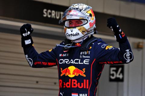 Race winner Max Verstappen (NLD) 