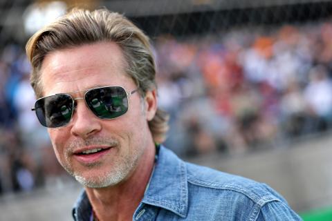 Brad Pitt (USA) Actor on the grid. Formula 1 World Championship, Rd 19, United States Grand Prix, Austin, Texas, USA, Race