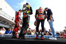 Francesco Bagnaia, Luca Marini, Jack Miller, German MotoGP 17 June