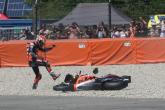 Jack Miller crash , MotoGP race, Dutch MotoGP, 25 June