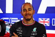 Lewis Hamilton (GBR) Mercedes AMG F1 in the post race FIA Press Conference. Formula 1 World Championship, Rd 11, British