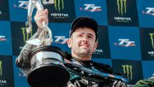 Michael Dunlop’s reaction to smashing the 130mph record at the Isle of Man TT