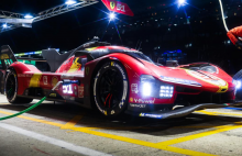 Ferrari lead 24 Hours of Le Mans; Toyota lose a car in "stupid incident"
